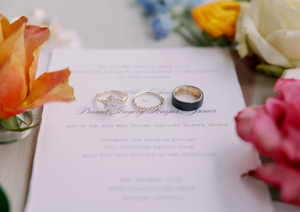 Wedding Details and Wedding Rings
